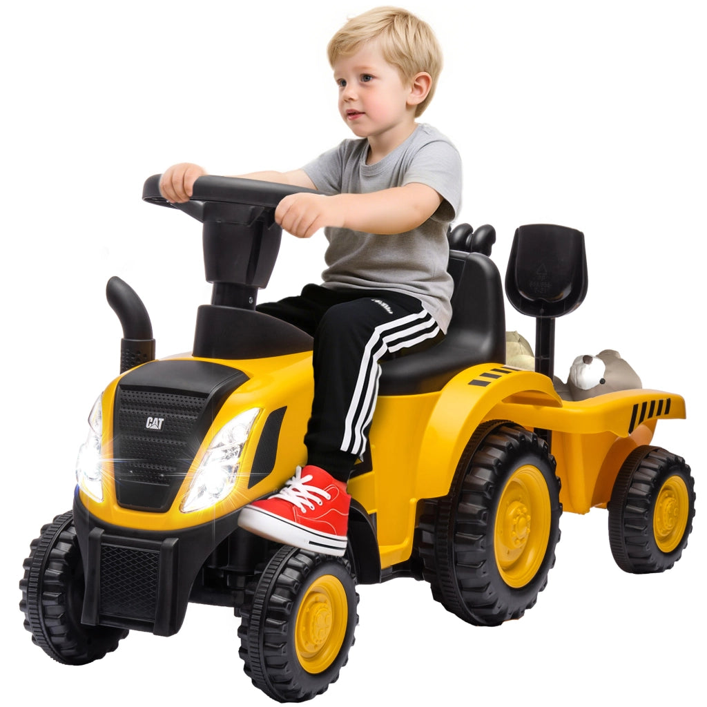 Camion Giocattolo per Bambini ¨C zephmum ¨C Giallo, PP e Metallo, 91x29x44 cm