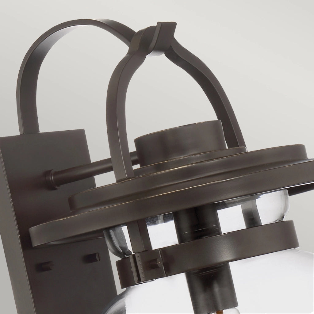 Applique esterno Lasalle bronzo E27 60W IP44 Quintiesse