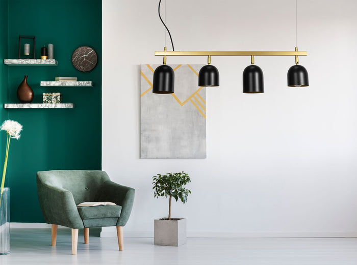 Lampada APP1031-4CP Black