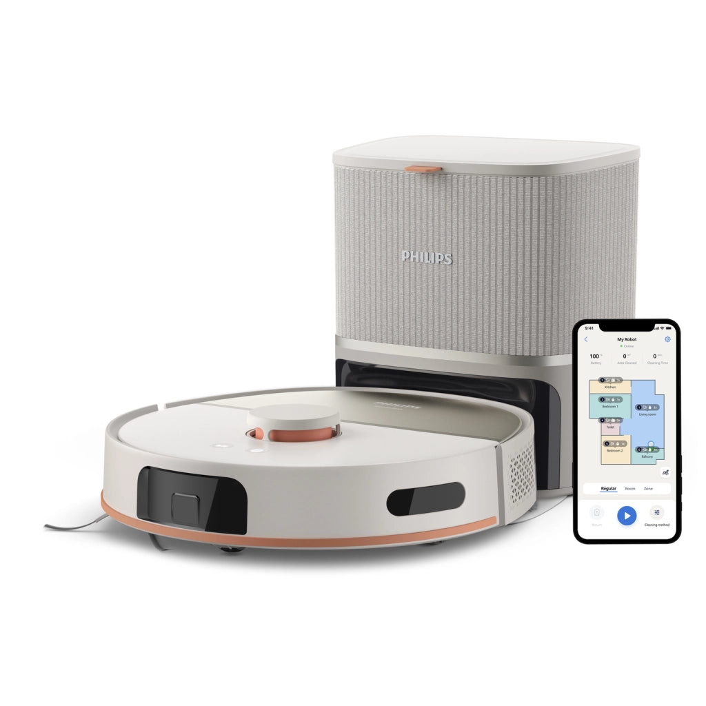 Aspirapolvere robot xu5100/10000pa aspira e lava con svuotamento autom - XU5100/20