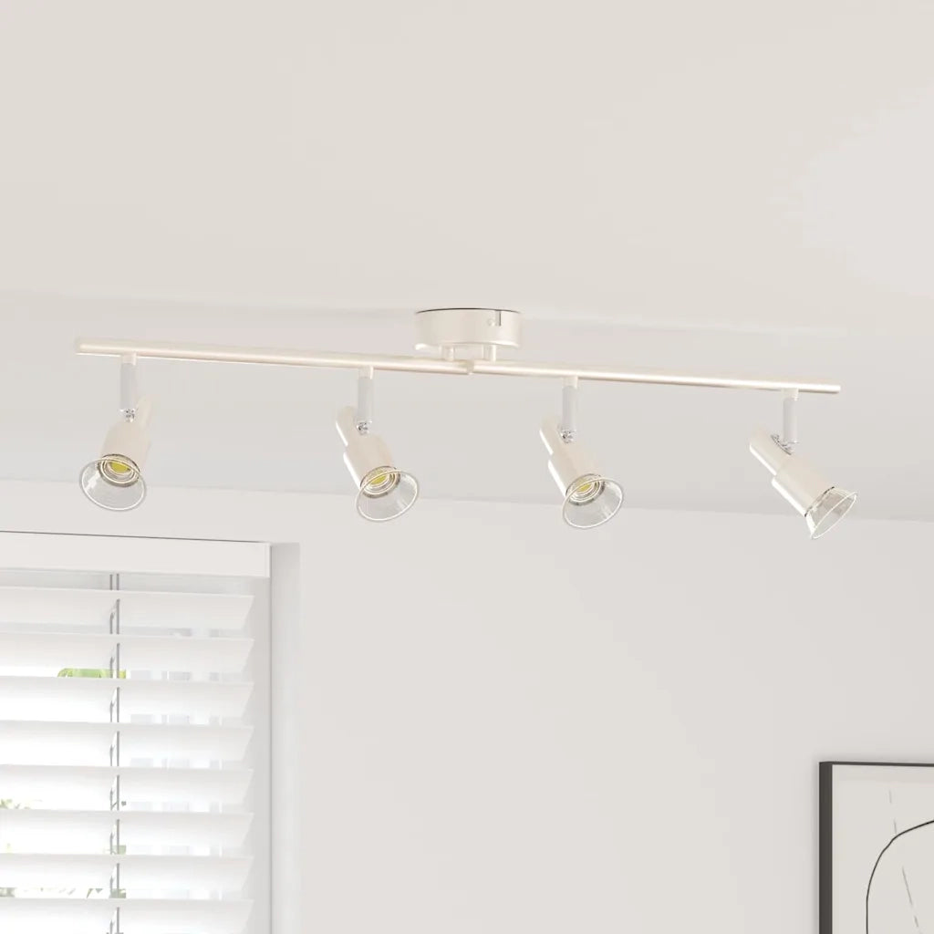 Faretto da soffitto Nichel 70 x 9 x 12,5 cm Acciaio 4108210