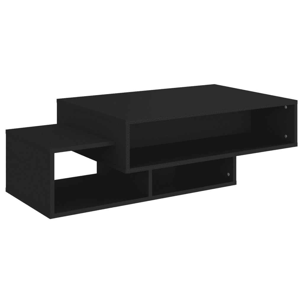 Tavolino da Salotto Nero 105x55x32 cm in Truciolato 808523