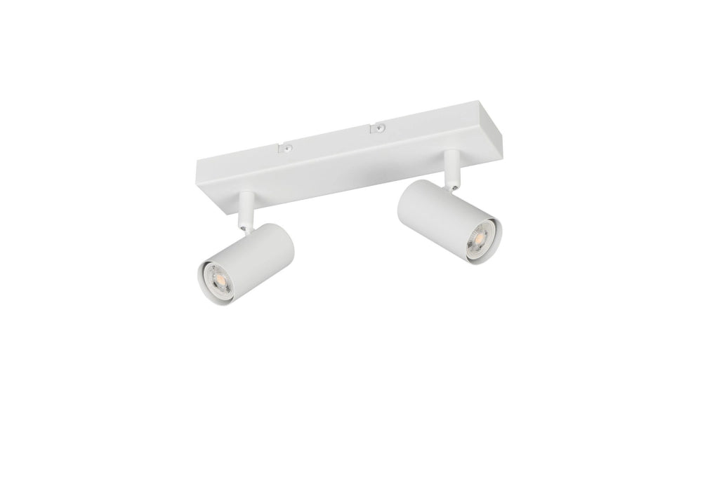 Plafoniera spot doppia bianca 2xGU10 TARYN RL
