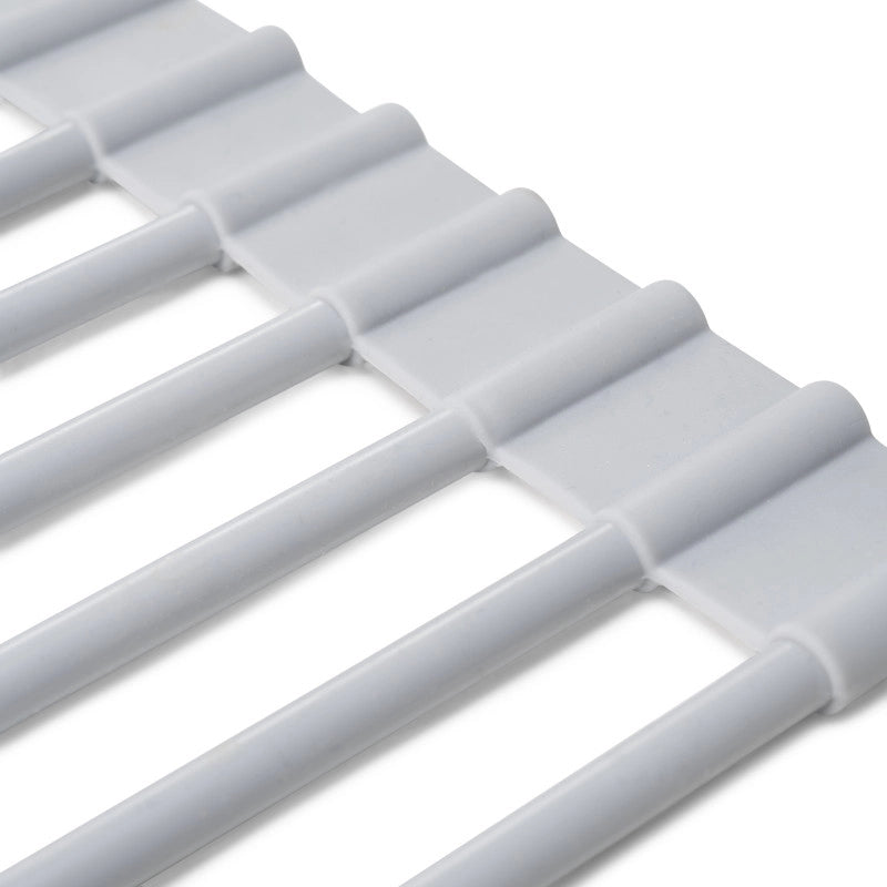 Portabicchieri per mobili Supra a 1 linea, lunghezza 340 mm, Acciaio, Cromato lucido