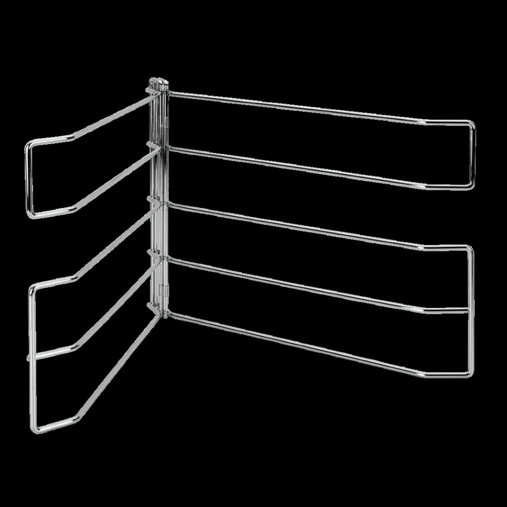 Porta Teglie Multiplo Cromato Da Forno - Metaltex