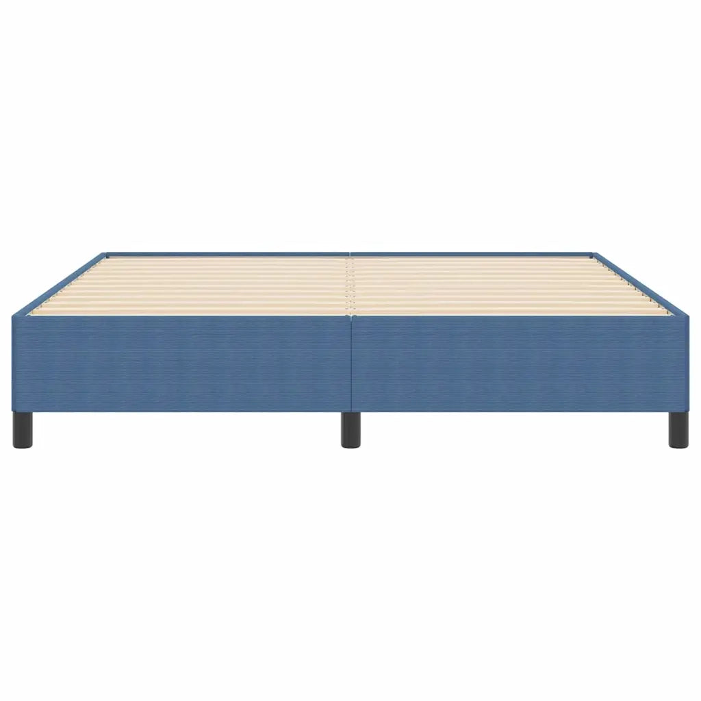 Letto a molle Blu 180 x 200 cm Tessuto in Cords 42006985