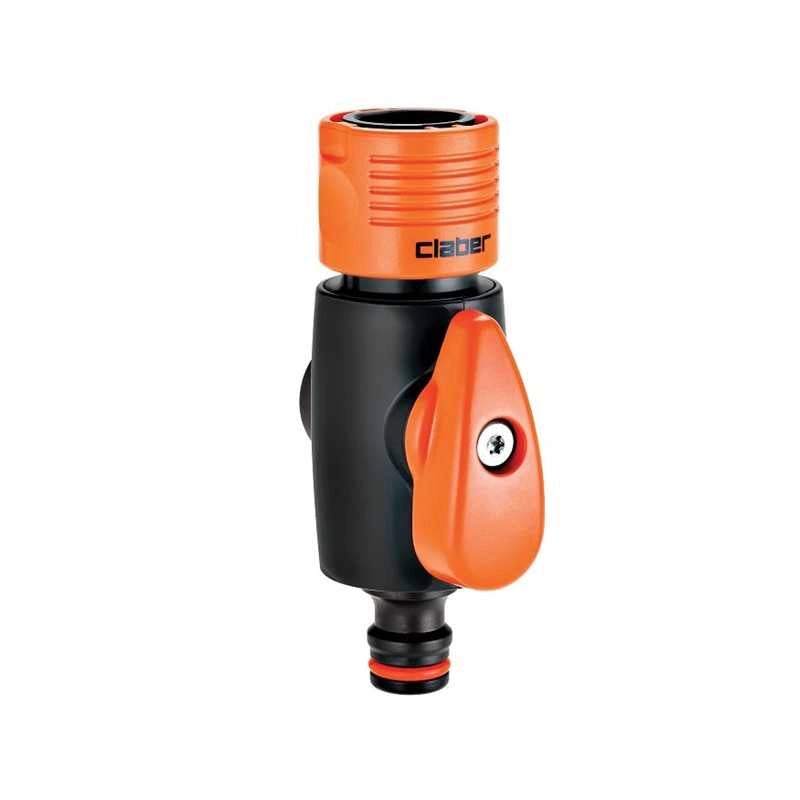 Giunzione 2 Innesti M/F Rubinetto 8601 Claber