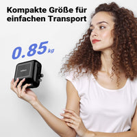 HS-A10K Set con compressore, pistola aerografo, ugello 0,3 mm, motore 12 V, pressione max 2,8 bar, per modellismo, tatuaggi, nail art, airbrush