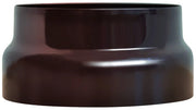 Save RIDUZIONE PER STUFA A LEGNA PORCELLANATO CLASSIC Col. Marrone Ø cm. 13x12