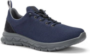 Scarpa Tessuto Tecnico Piquet Blu +Memory - Scarpe Estive