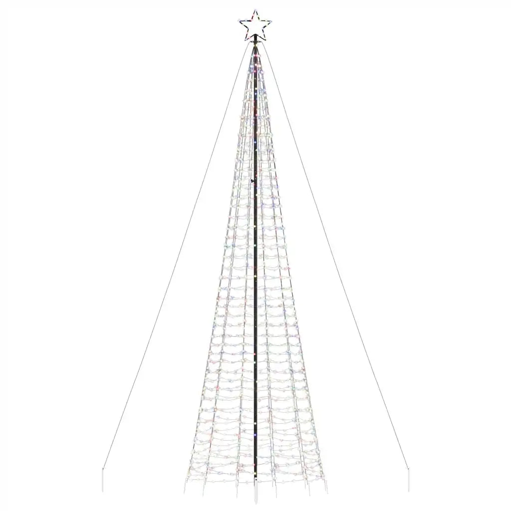 Albero di Natale a LED con Punte 1534 LED Colorato 500 cm 4016407
