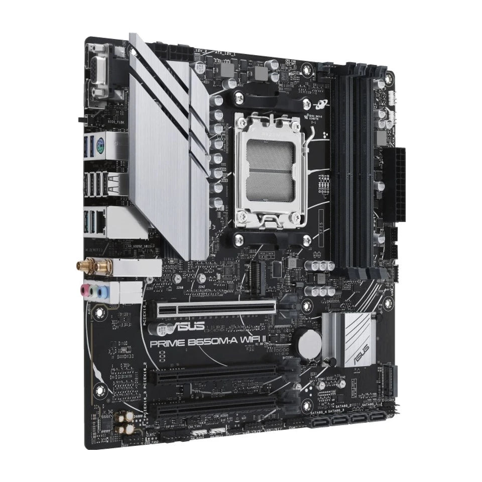 ASUS PRIME B650M-A WIFI II AMD B650 Socket AM5 micro ATX