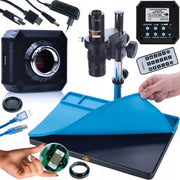 Mikroscopio Digitale Earth Pro MCEP-0.5X + Camera ORION Pro KMOP-HDMI-USBI + Tappetino Silicone 380x260mm – Alta