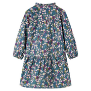 Abito da Bambina a Maniche Lunghe Blu Scuro 104 CFW1885862