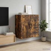 Mobiletto a muro Rovere Fumo 59 x 31 x 60 cm 898580