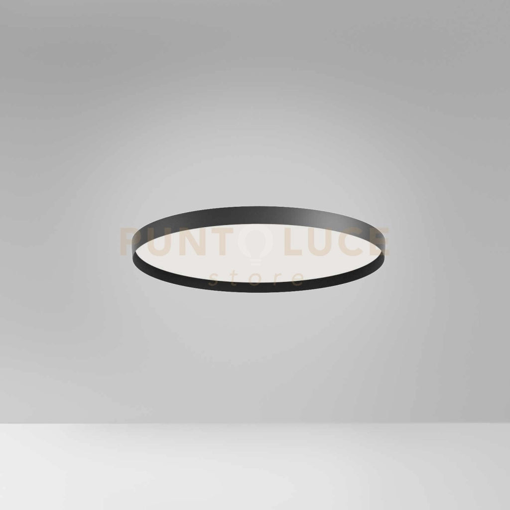 ACELIA P/M - PLAFONIERA LED NERO 3000-4000 K 2100-2200LM 40W D.50CM DIMMERABILE