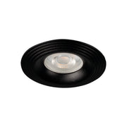 Anello faretto incasso tondo nero GU10/GX5.3 10W Kanlux