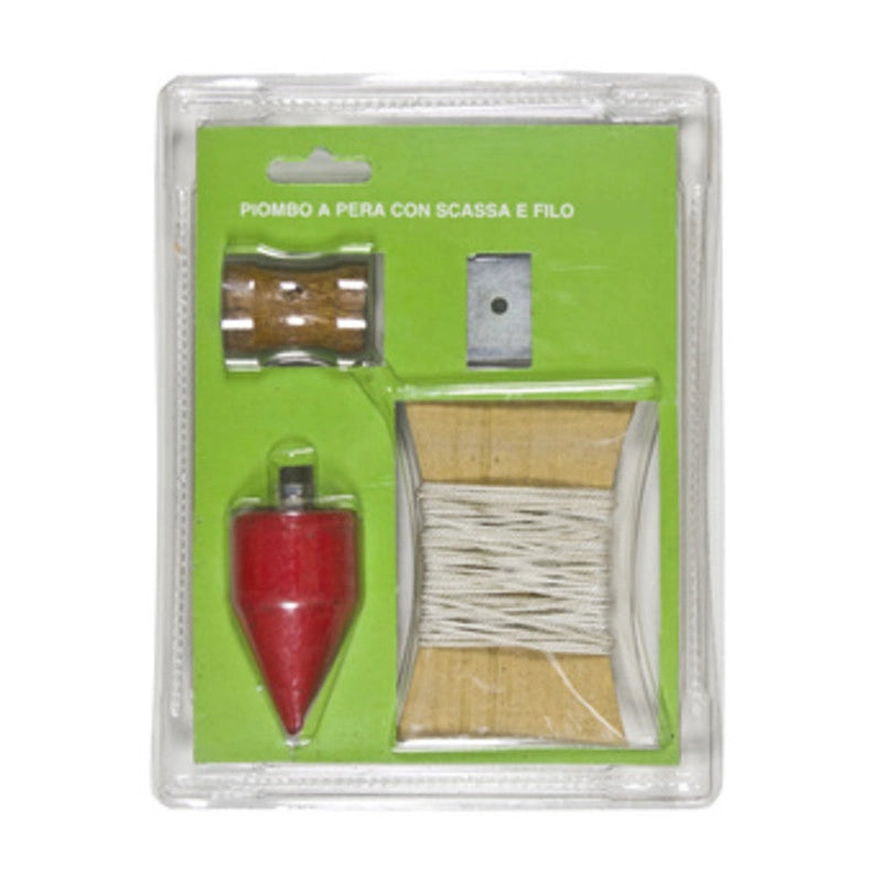 PIOMBO A PERA C/SCASSA E FILO 500 G- DIMA STAR- 1,0 pz