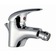 MISCELATORE BIDET START H25 CROLLA  OTTONE CROMATO + PILETTA 11/4
