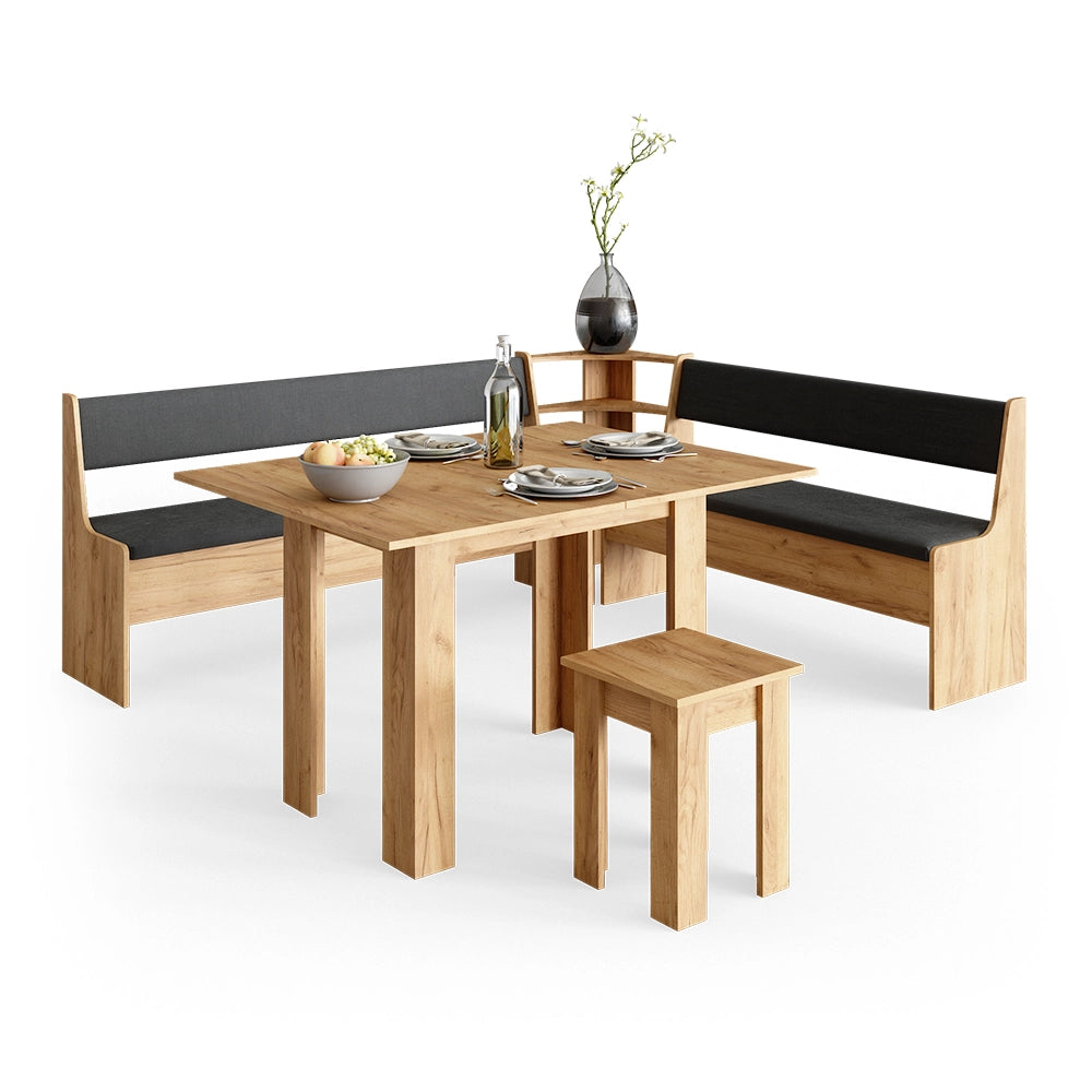 Vicco Panca ad angolo Quercia dorata 166.6 x 41.5 cm