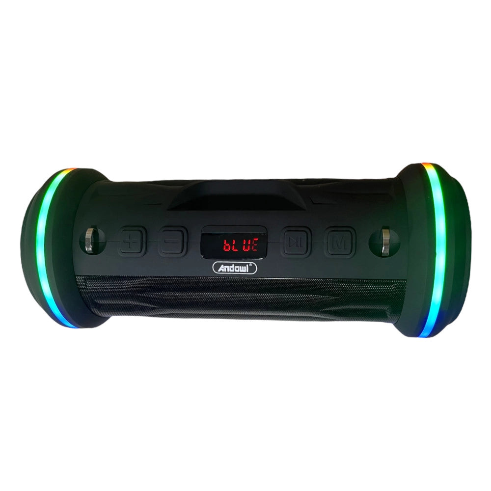 Trade Shop - Altoparlante Bluetooth Portatile Microfono Radio Tws Usb Funzione Karaoke Q-yx8 -