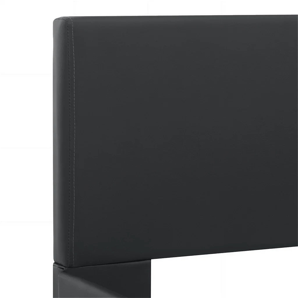 Giroletto con LED Nero in Similpelle 120x200 cm