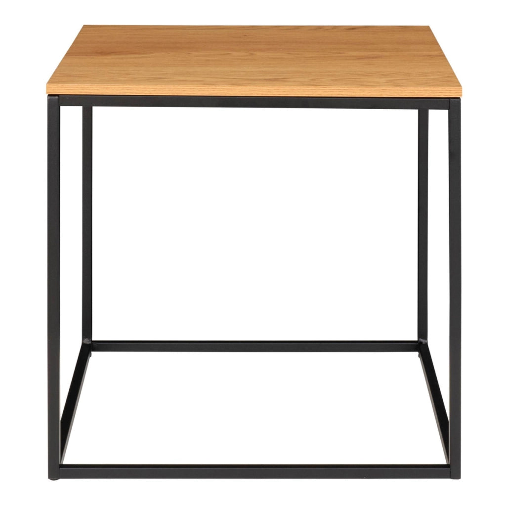 Tavolino Vita, Marrone, Metallo, 45x45x45 cm
