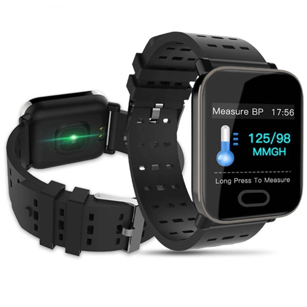 Trade Shop - Smart Watch A6 Bracciale Pressione Sanguigna Frequenza Cardiaca Monitor Fitness -