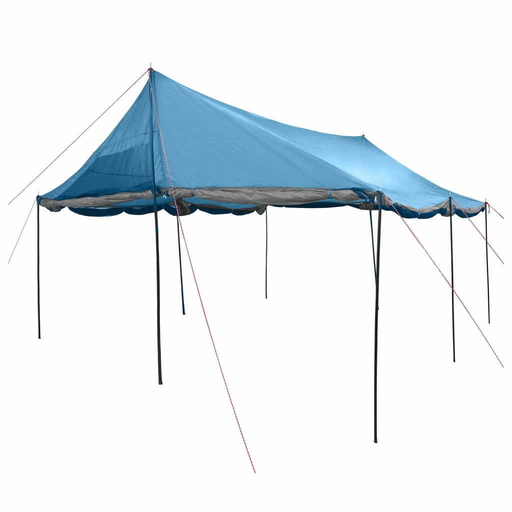 Tenda Familiare Blu 450 x 400 x 265 cm Poliestere e Acciaio 42028600