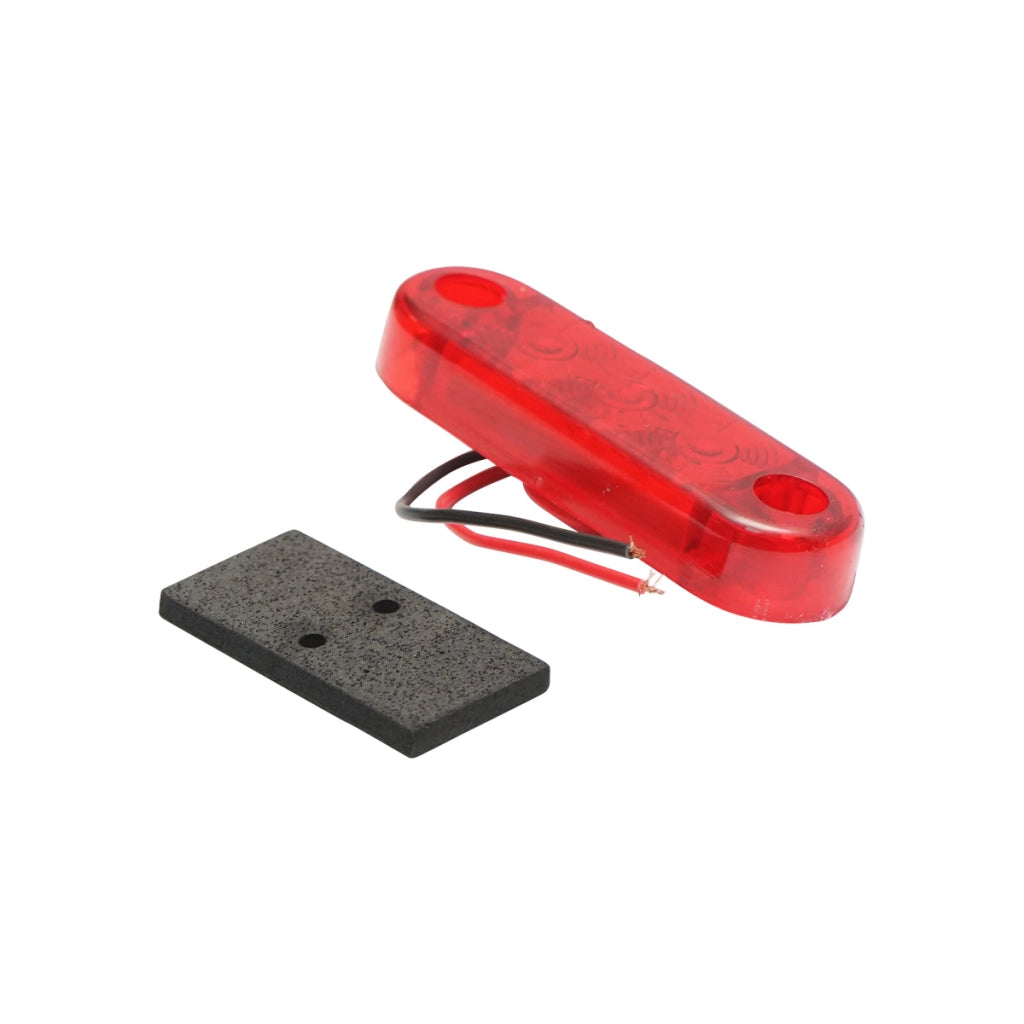 Lampada laterale LED, rossa, 12V-24V, Breckner Germany