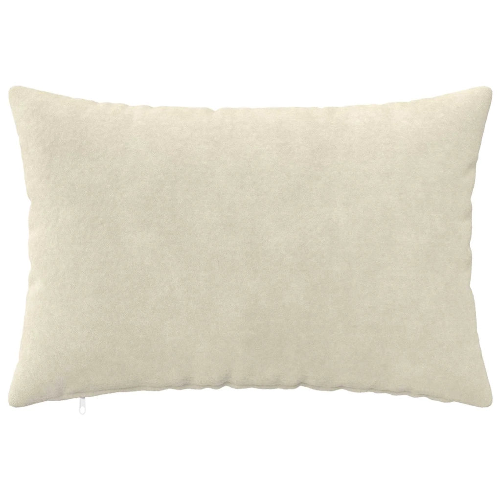 Federa 6 pcs HEERLEN Crema 30 x 50 cm Fleece in microfibra 907808