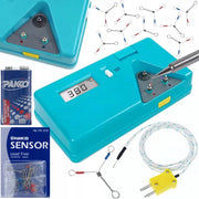 Termometro HB-191 A – Misuratore di Temperatura per Punte | LED, Termocoppia Tipo K | Precisione 0,1°C, Fino a 600°C