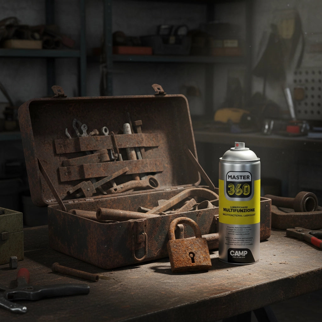 Master 360 lubrificante multifunzione spray per sblocco e protezione 400 ml 3 pezzi