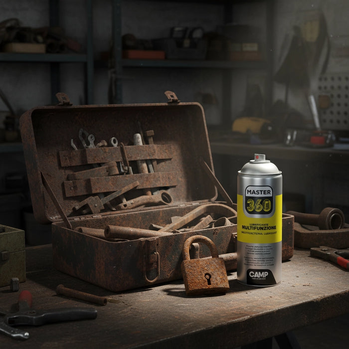 Master 360 lubrificante multifunzione spray per sblocco e protezione 400 ml 3 pezzi