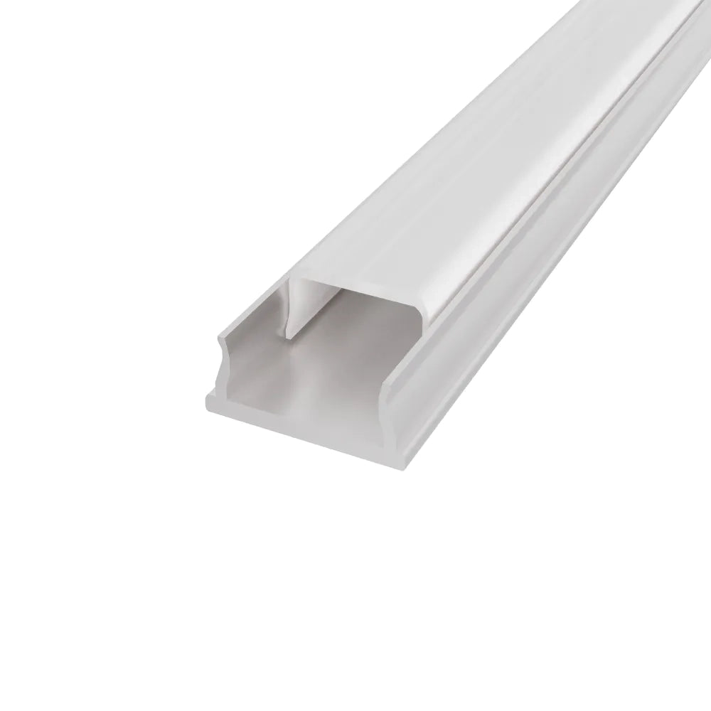 Profilo flessibile in alluminio silver 2mt per striscia led