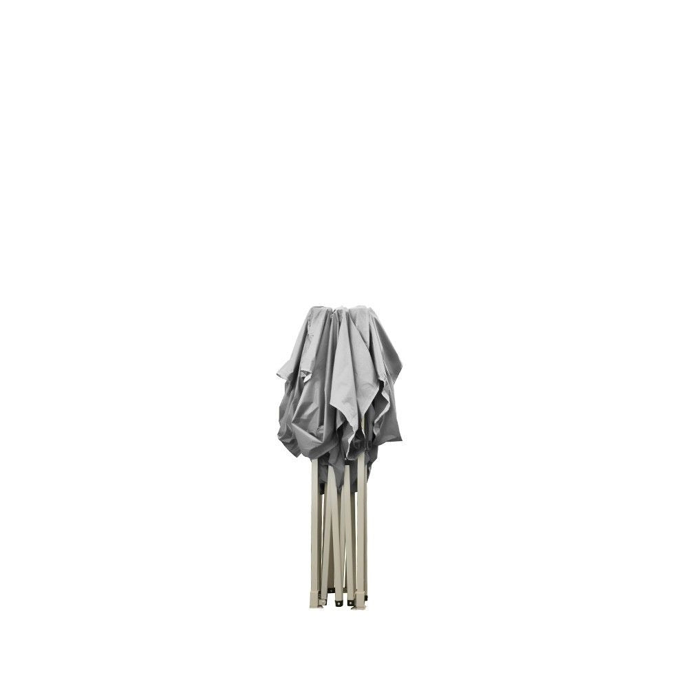 Gazebo richiudibile pieghevole 2 X 2 Bianco ricoperto in PVC impermeabile