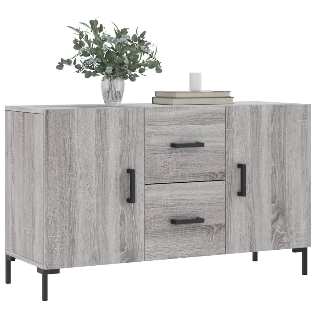 Credenza Grigio Sonoma 100x36x60 cm in Legno Multistratocod mxl 104781