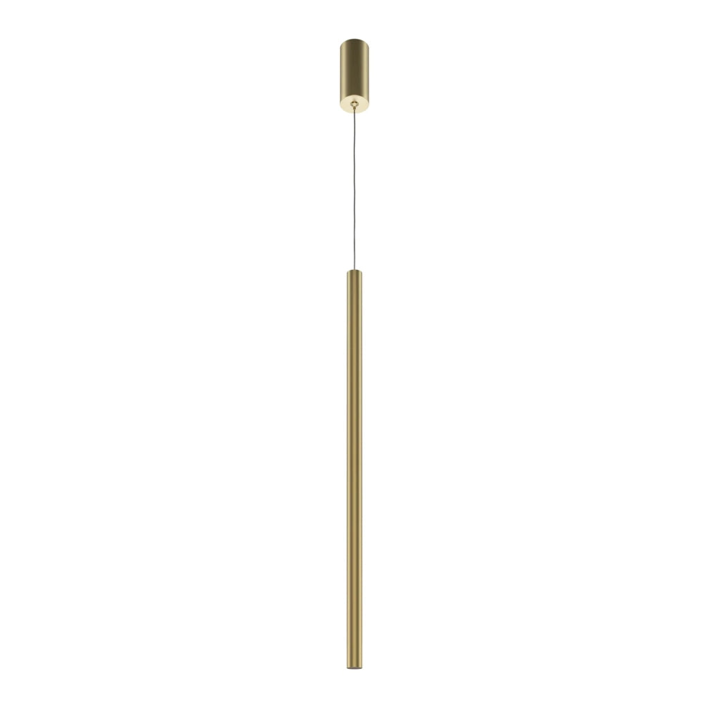Maytoni Lampadario Moderno Pro Extra 1 luce LED integrato oro alluminio