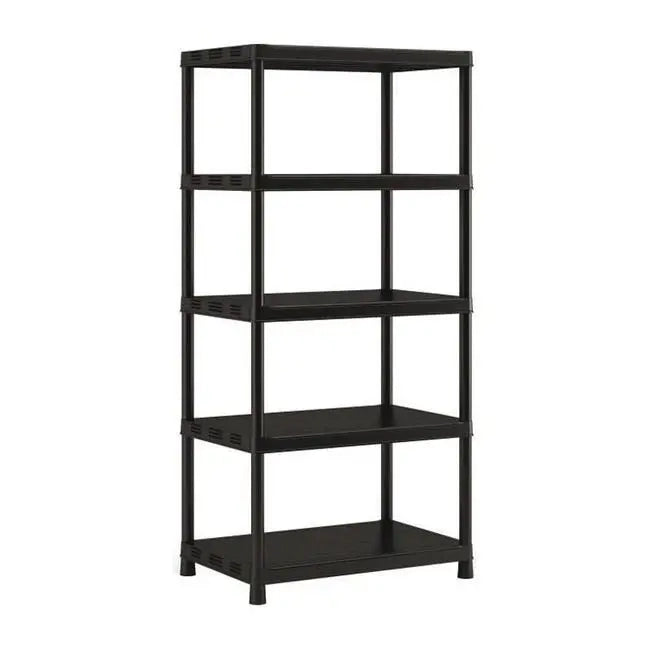 Scaffale Kis XL 5 ripiani nero cm 90x60x187 h