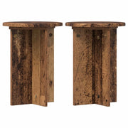 Supporto per piante | Sostegno per piante 2 pz Legno antico ?29,5 x 40 cm