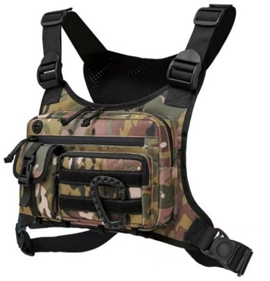 Vestone da camuffamento per uomo 27*17*5cm outdoor sport vesto zaino multifunzionale