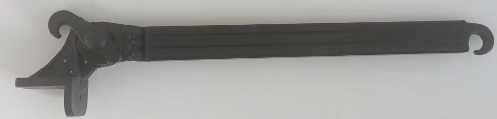 Braccetto per Tende da Sole in Alluminio Braccio Alluminio 70 cm Nero