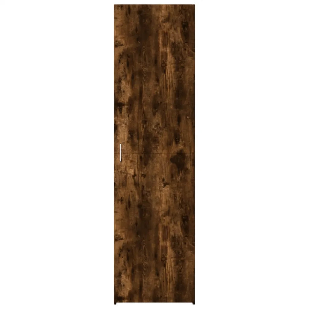 Credenza Rovere Fumo 50x42,5x185 cm in Legno Ingegnerizzato 3281417