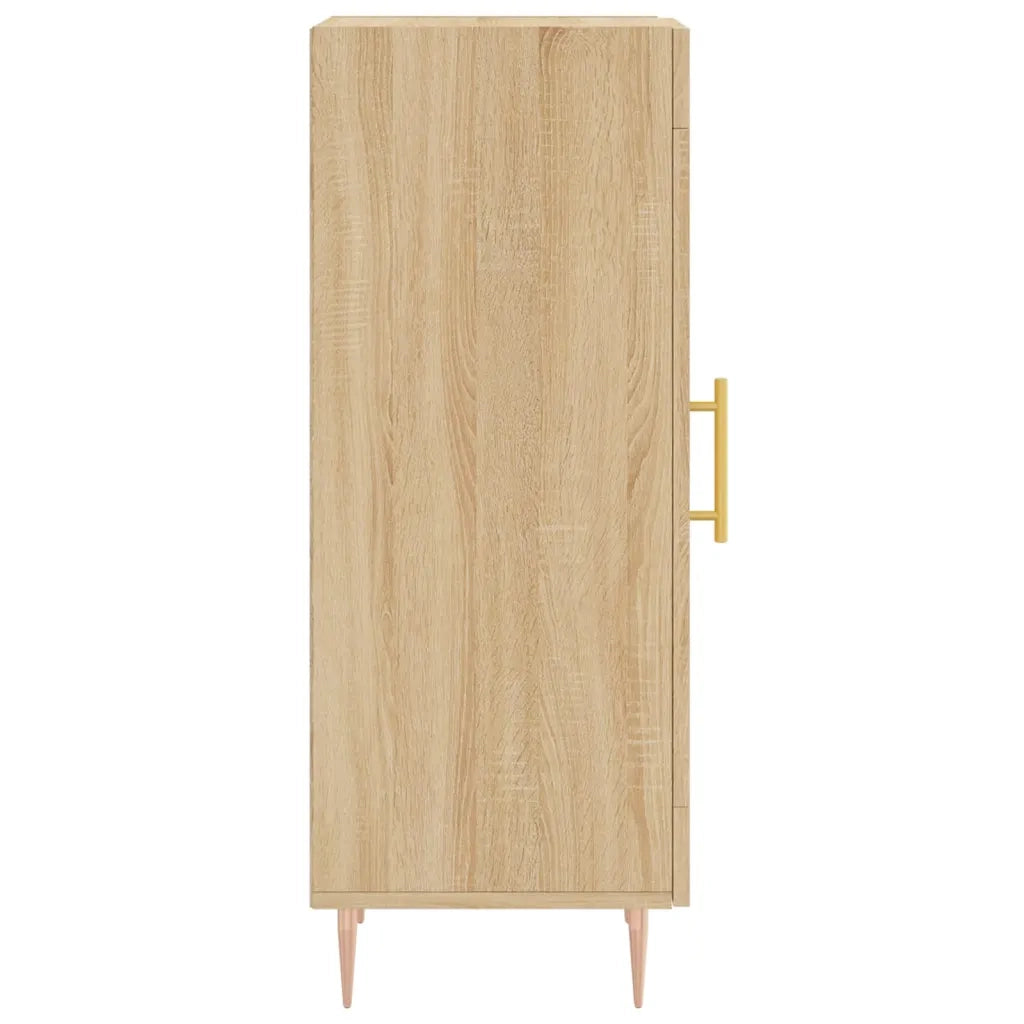 Credenza Rovere Sonoma 34,5x34x90 cm in Legno Multistrato 828783