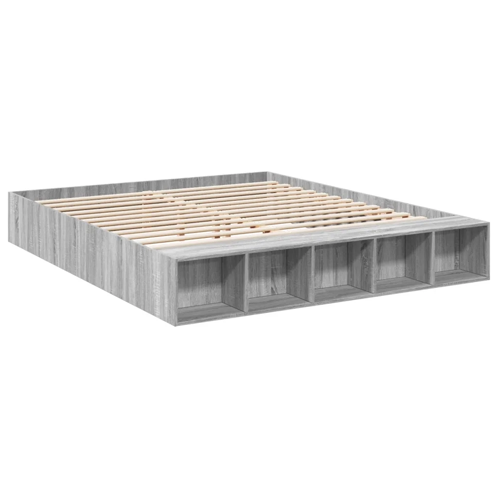 Giroletto Grigio Sonoma 200x200 cm in Legno Multistrato