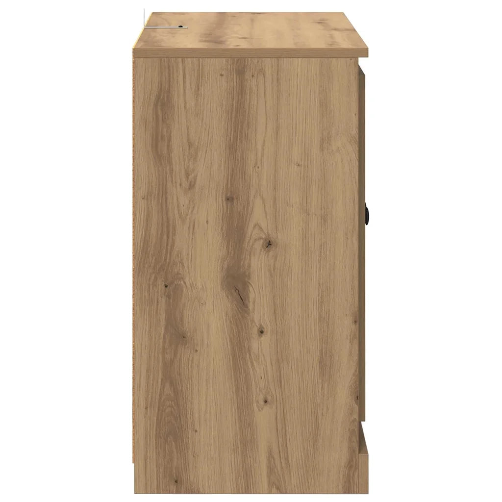 Credenza-Buffet-Armadio da cucina Rovere artigianale 70 x 35,5 x 67,5 cm