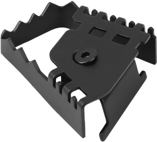 Estensione in Acciaio Inossidabile - Adatto a F800GS/F700GS/F650GS - Nero - 100% Originale - Pedale di Accostamento