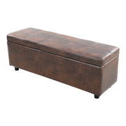 Panca contenitore 118 x 37 x 43 cm marrone 03_0008966