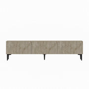 Porta TV in legno "Oscar" - 180 x 31 x 45 cm - Beige