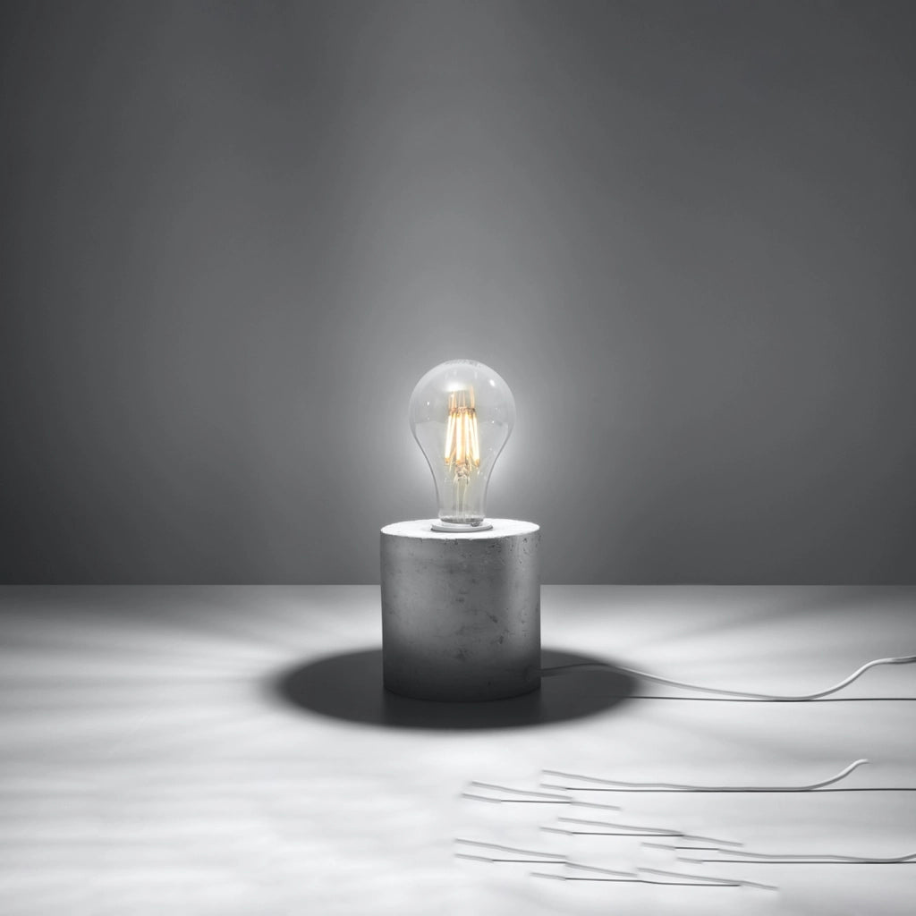 Lampada da tavolo SALGADO in cemento
